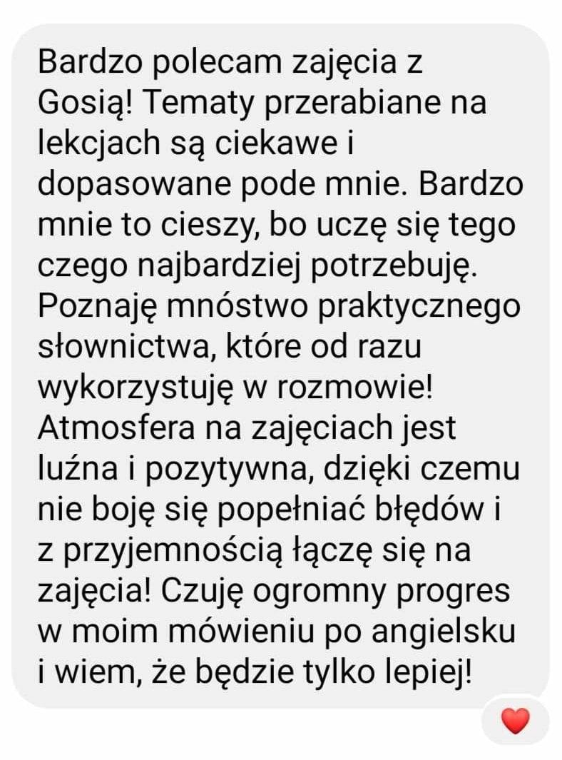 opinia o nauczaniu w odblokuj angielski